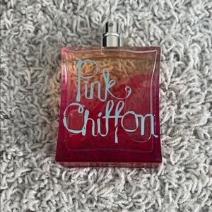 Pink Chiffon Perfume Bottle